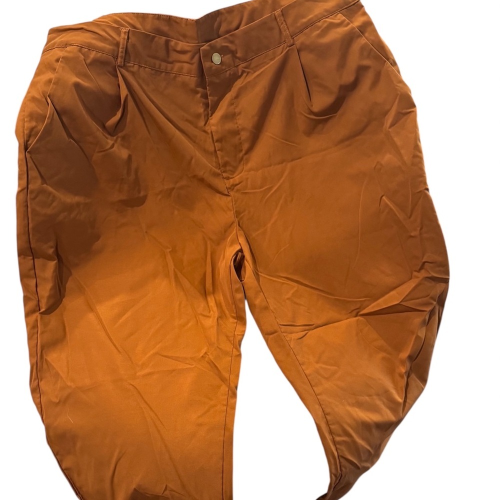 SHEIN Curve Burnt Orange Garment